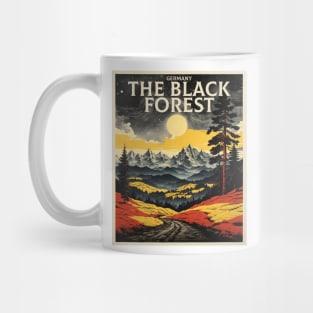 The Black Forest Germany Tourism Vintage Retro Mug